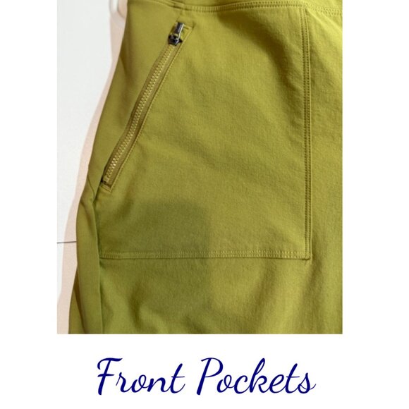 Athleta Women’s Olive PowerLift Workout Pants Size 16 - Picture 9 of 11